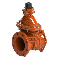 6 in. Mechanical Joint x Flanged Ductile Iron Open Left AIS Resilient Wedge Gate Valve (Less Accessories)