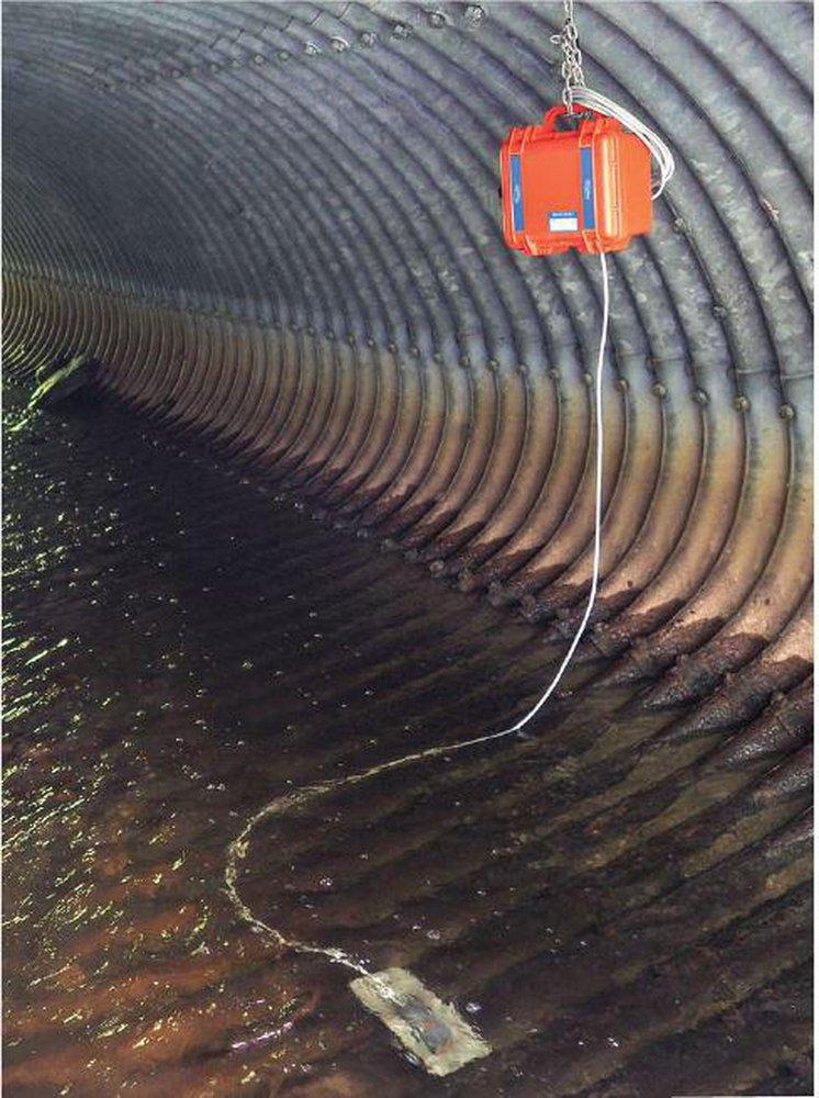 Pulsar Measurement Portable Area Velocity Flow Meter 