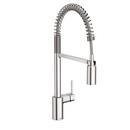 Moen Chrome Single Handle Pull Down Pre-Rinse Kitchen Faucet with Power Clean Technology 