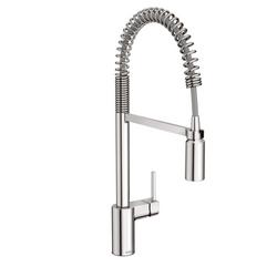 Single Handle Pull Down Kitchen Faucet in Chrome