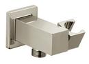 Square Drop Elbow in Brushed Nickel