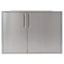 30 in. Low Profile Dry Storage Pantry in Stainless Steel