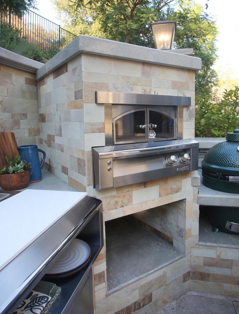 Alfresco Stainless Steel 30 in. 456 cu. ft. Pizza Oven 