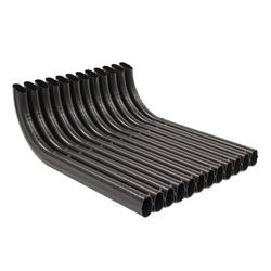 Plastic Pipe Support in Black