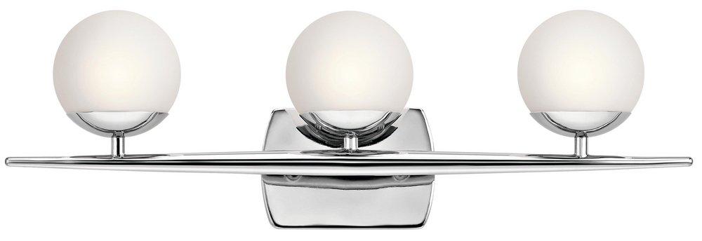 Kichler Lighting Chrome 3-Light 50W Bath Light 