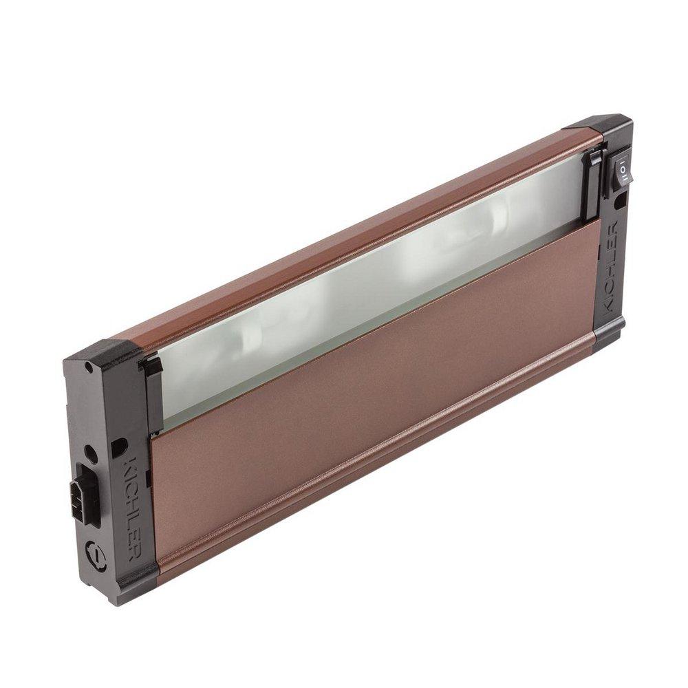 Kichler Lighting Bronze Textured 2-Light 18W Under-Cabinet Light 