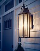 Kichler Lighting Olde Bronze 60W 3-Light Outdoor Wall Lantern 