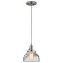 Kichler Lighting Brushed Nickel 1-Light Mini-Pendant 