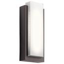 Kichler Lighting Architectural Bronze 2-Light 40W Outdoor LED Wall Sconce 