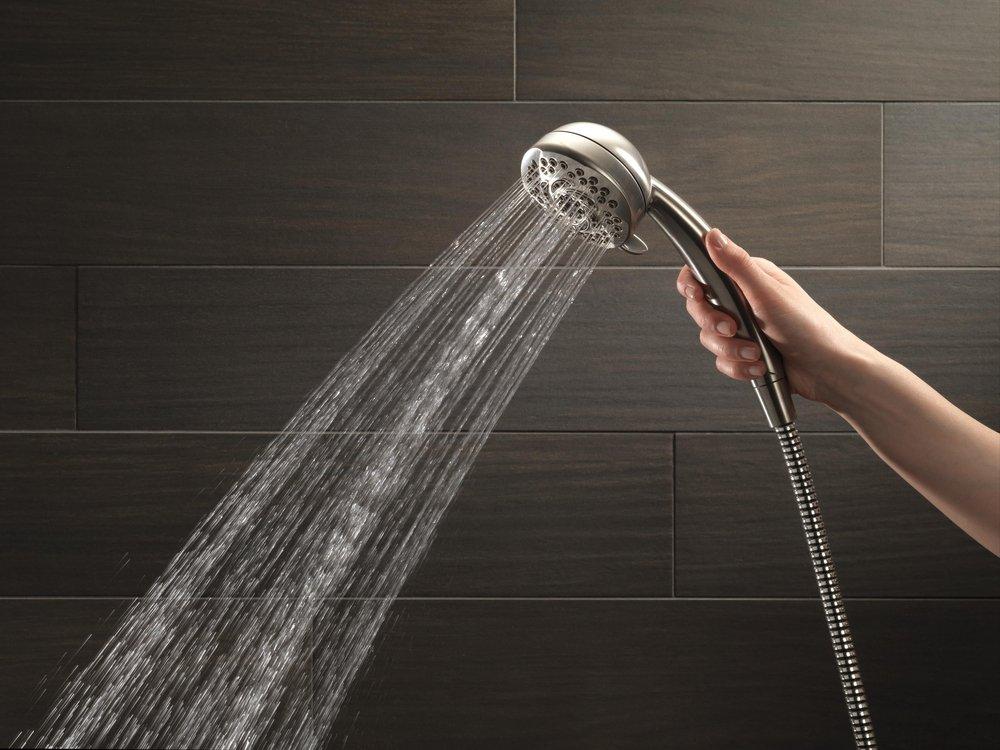 Delta Faucet Brilliance&reg; Stainless Multi Function Hand Shower 