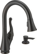Delta Faucet Venetian&reg; Bronze Single Handle Pull Down Kitchen Faucet 