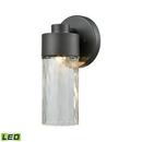 Elk Home Graphite 1-Light 6W Down Lighting Outdoor LED Wall Sconce 
