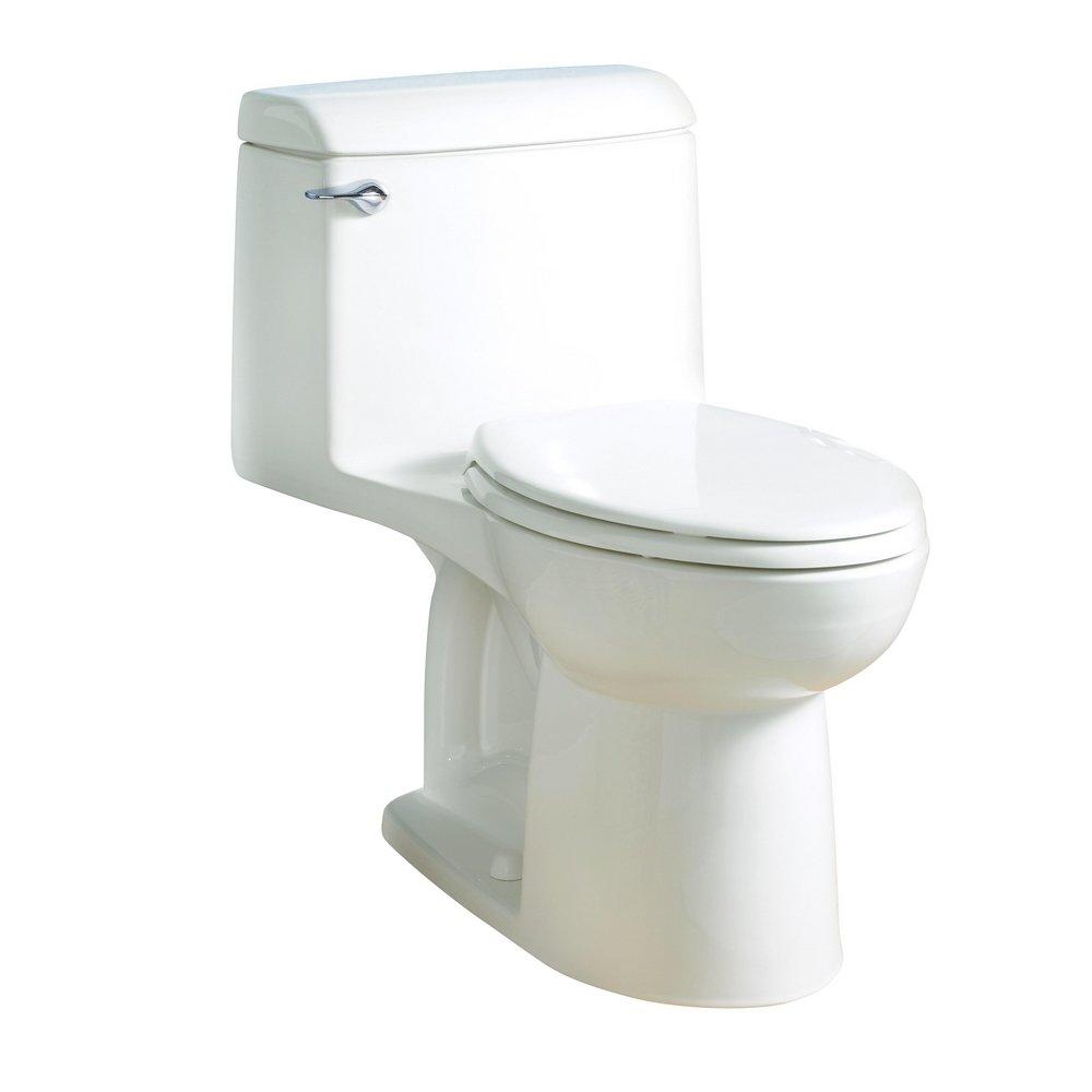 American Standard White 1.6 gpf Elongated One Piece Toilet with Left-Hand Trip Lever 