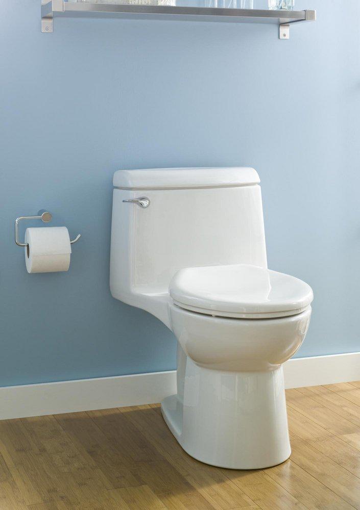 American Standard Bone 1.6 gpf Elongated One Piece Toilet with Left-Hand Trip Lever 