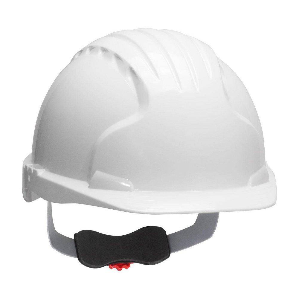 PIP® White Standard Brim HDPE and Polyester Hard Hat 