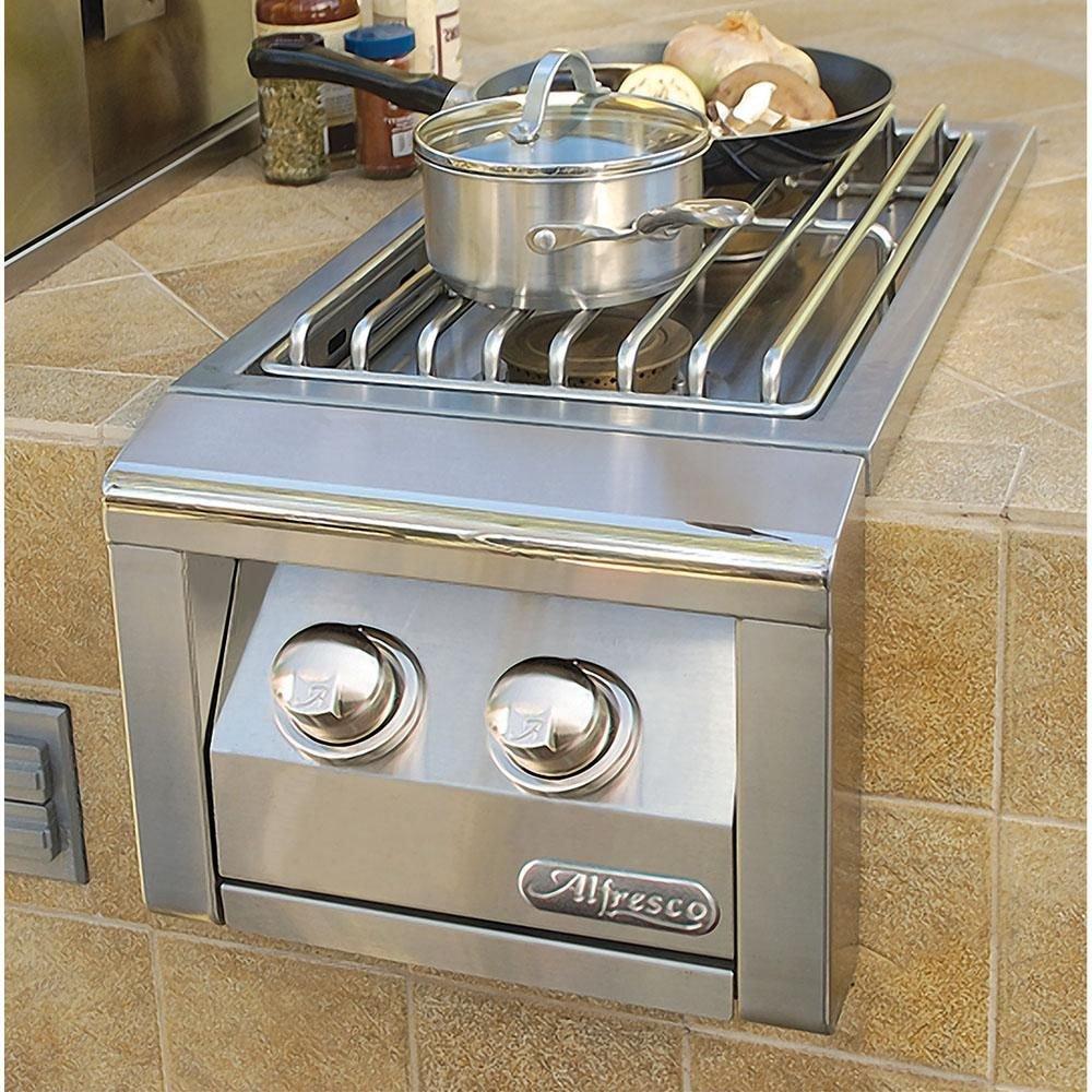 Alfresco Stainless Steel Burner in Stainless Steel 