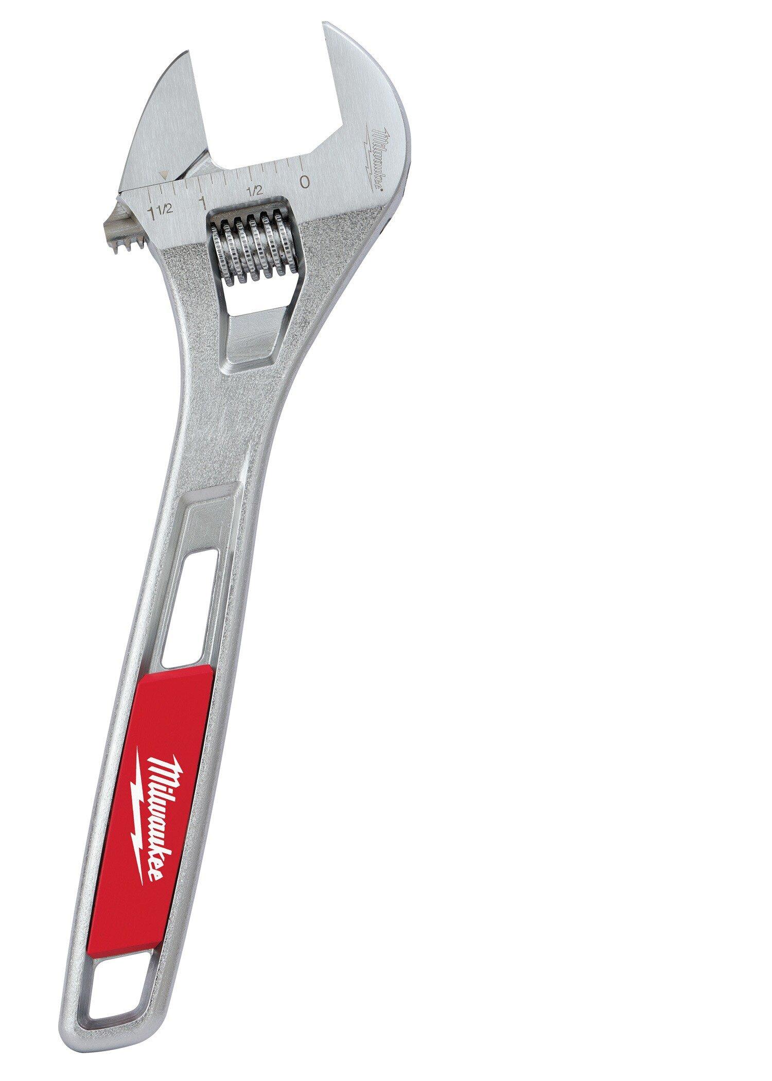 Milwaukee&reg; Silver Adjustable Wrench 