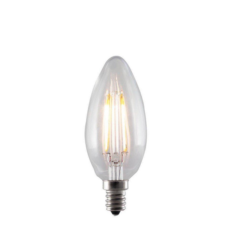 Bulbrite Industries Warm White Dimmable LED Bulb Candelabra E-12 