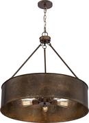NUVO Weathered Brass 60W Medium Pendant Light 