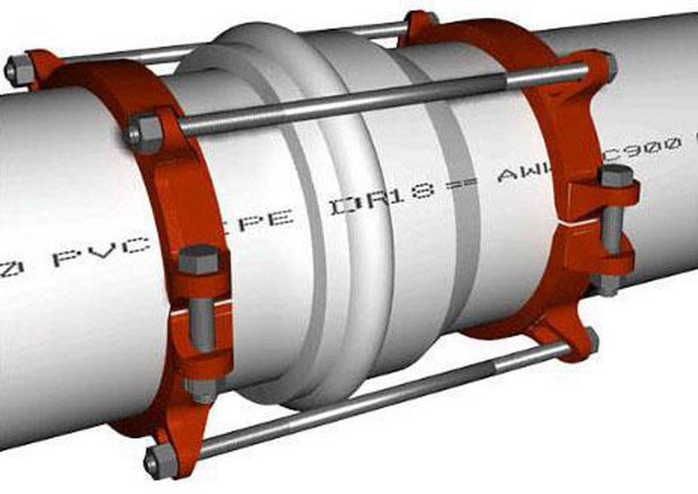 10 Split Restraint HRNS C900/909 PVC/DI 