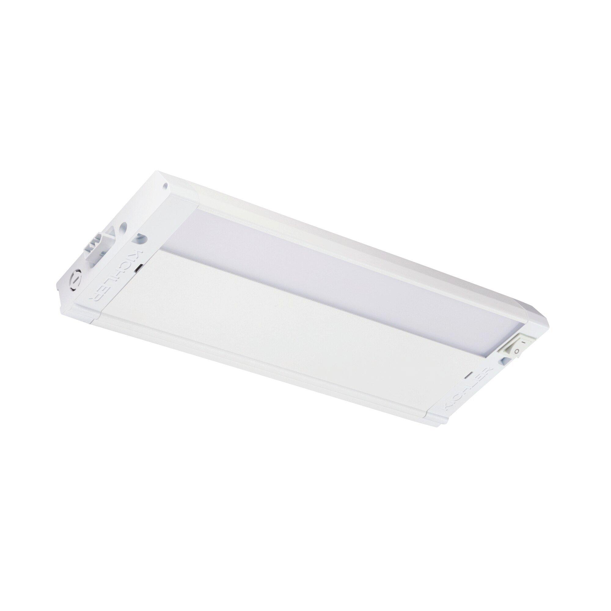 Kichler Lighting Textured White 12 in. 5W  2700K LED Under Cabinet Light 