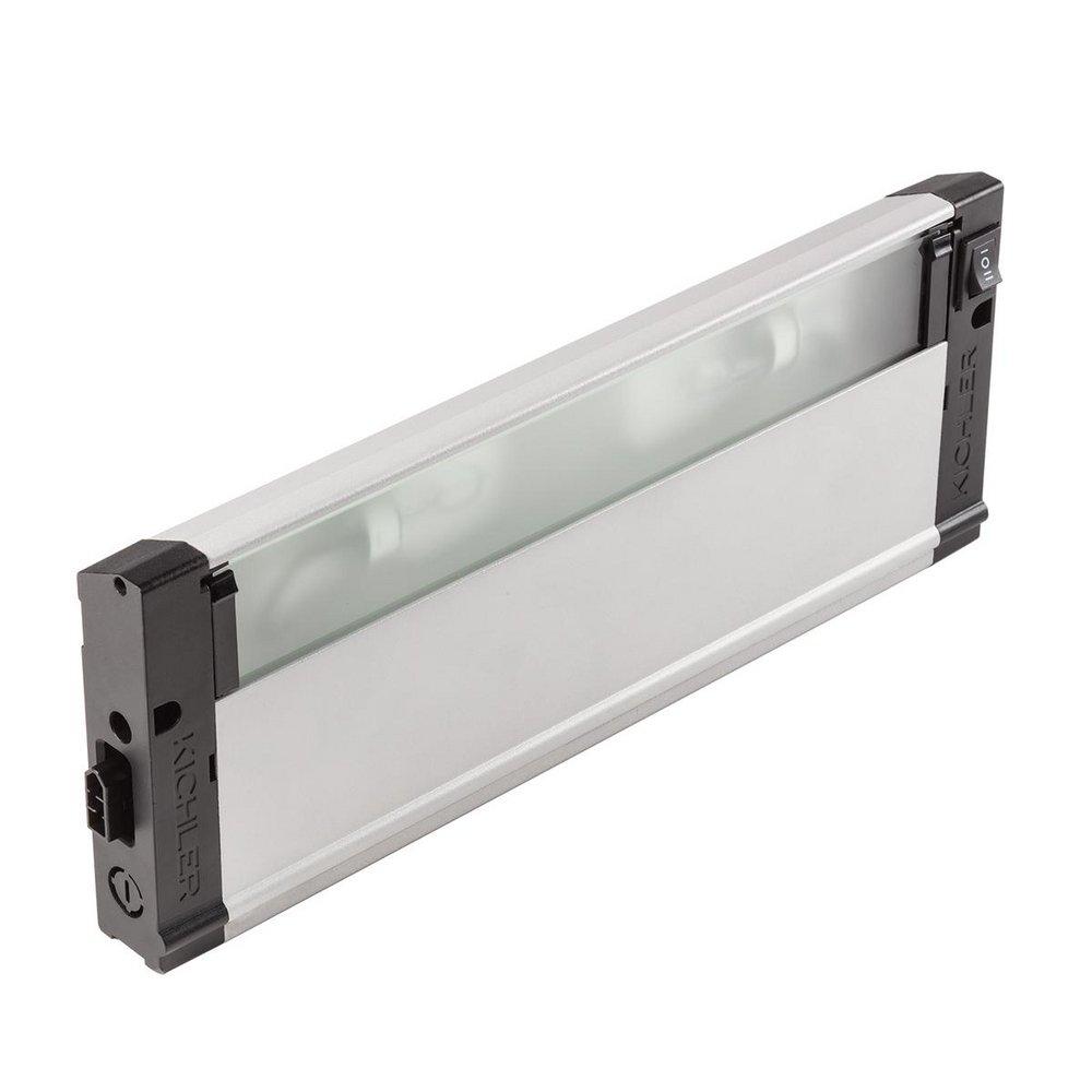 Kichler Lighting Nickel Textured 20W 2-Light Bi-Pin Base Incandescent Under-Cabinet Light 