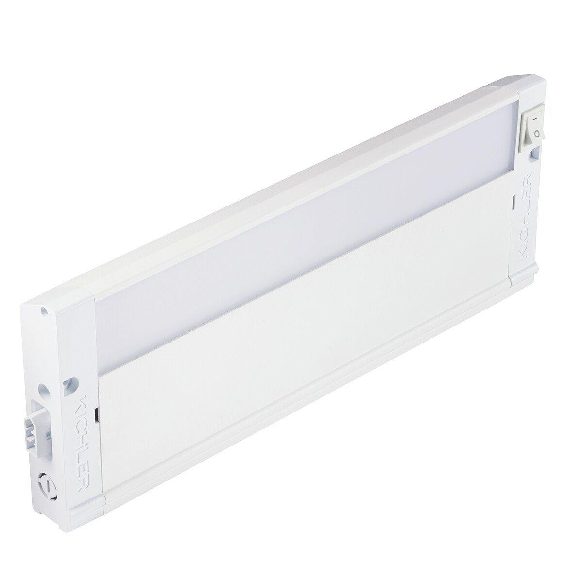 Kichler Lighting Textured White 12 in. 5W  3000K LED Under Cabinet Light 