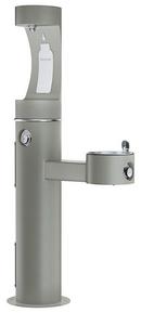 Elkay Grey Lead Law Compliant FM ADA DBL OUTDR BTL FILL & FTN 