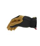 Mechanix Wear Black Synthetic Leather Glove in Black and Tan 