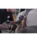 Mechanix Wear Black Synthetic Leather Glove in Black and Tan 