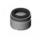 T&S Brass Chrome Plated 13/16 in. Male Threaded Aerator 