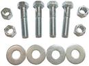 4 x 2.25 in. Zinc Plated Carbon Steel Bolt Kit