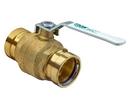 4 in. Forged Brass Standard Port Press Ball Valve