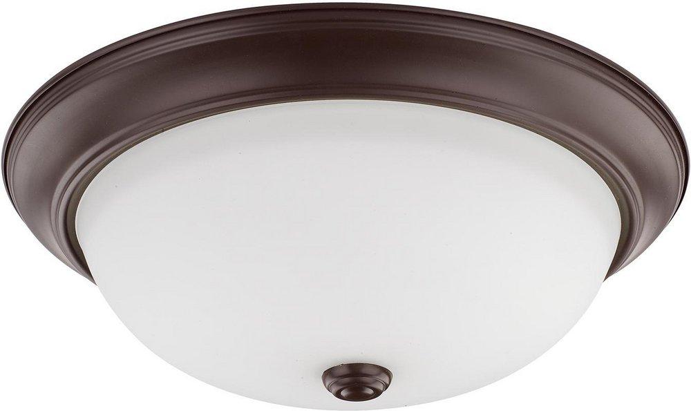 Capital Lighting Bronze 60W 3-Light Medium E-26 Base Incandescent Ceiling Fixture 