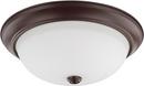 Capital Lighting Bronze 60W 3-Light Medium E-26 Base Incandescent Ceiling Fixture 