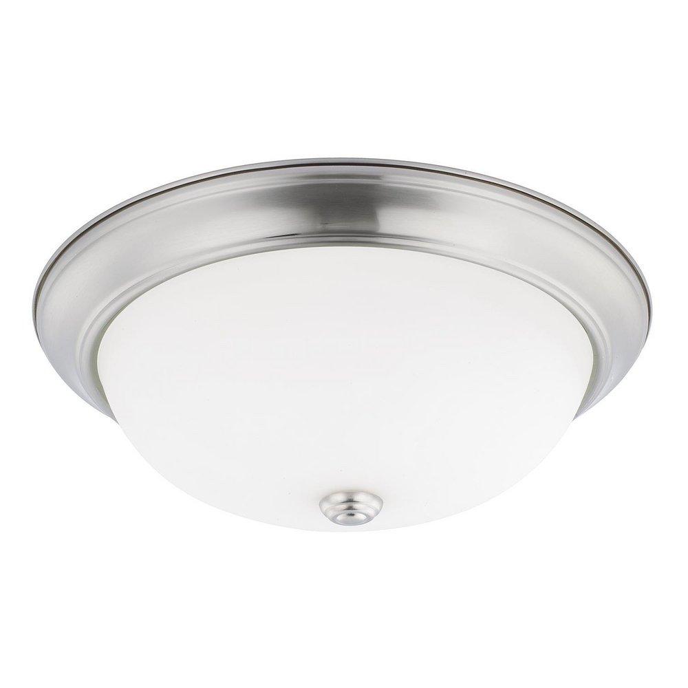 Capital Lighting Brushed Nickel 60W 3-Light Medium E-26 Base Incandescent Ceiling Fixture 
