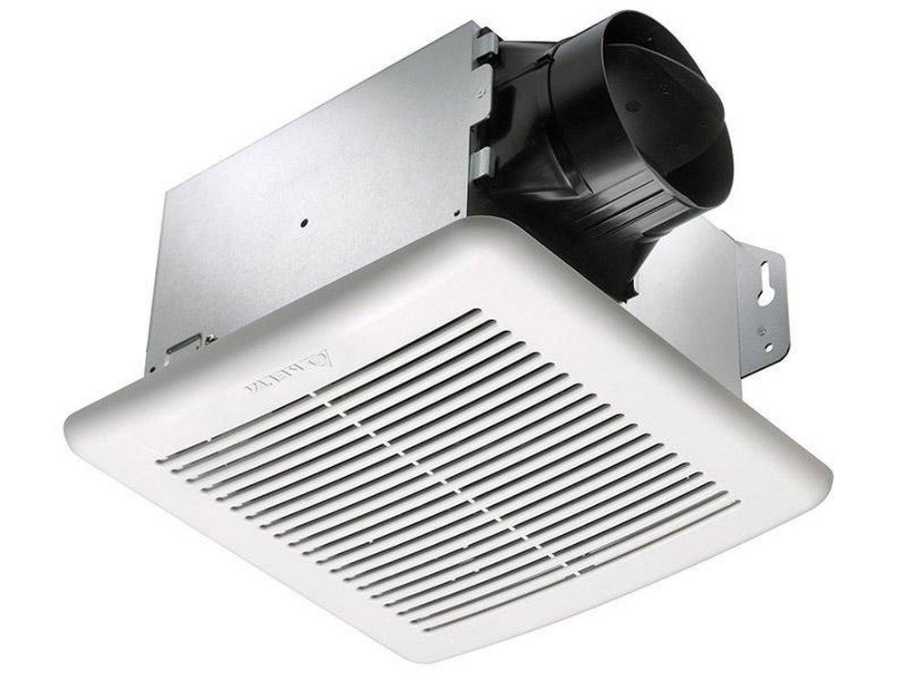 Delta Products White Bathroom Exhaust Fan in White 