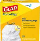 13 gal Tall Drawstring Trash Bag (Box of 100)