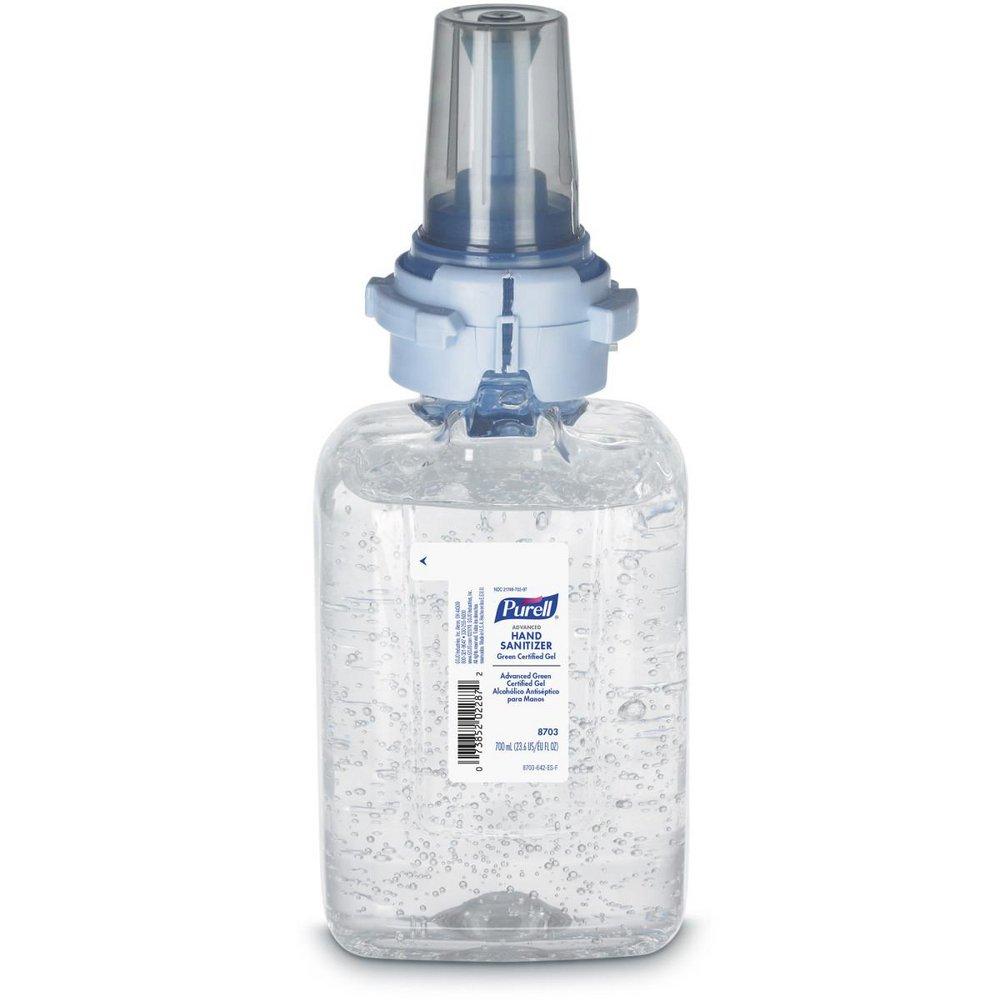 PURELL&reg; Clear Advanced Gel Hand Sanitizer (Case of 4) 