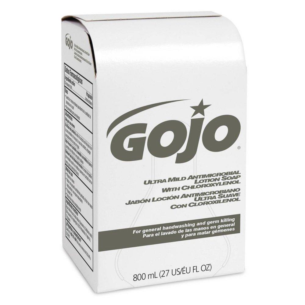 GOJO Gold Ultra Mild Antimicrobial Lotion Soap with Chloroxylenol (Case of 12) 