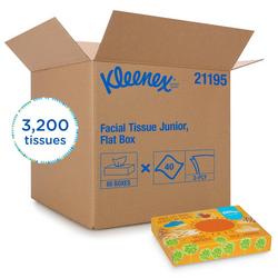 5-1/2 in. Facial Tissue in White (Case of 80)