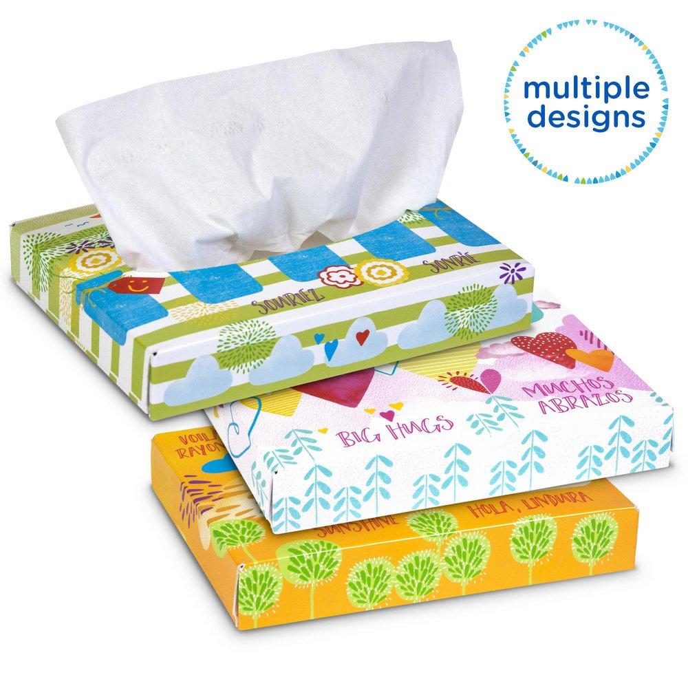 Kimberly Clark White 5-1/2 in. Facial Tissue in White 
