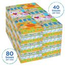 Kimberly Clark White 5-1/2 in. Facial Tissue in White 