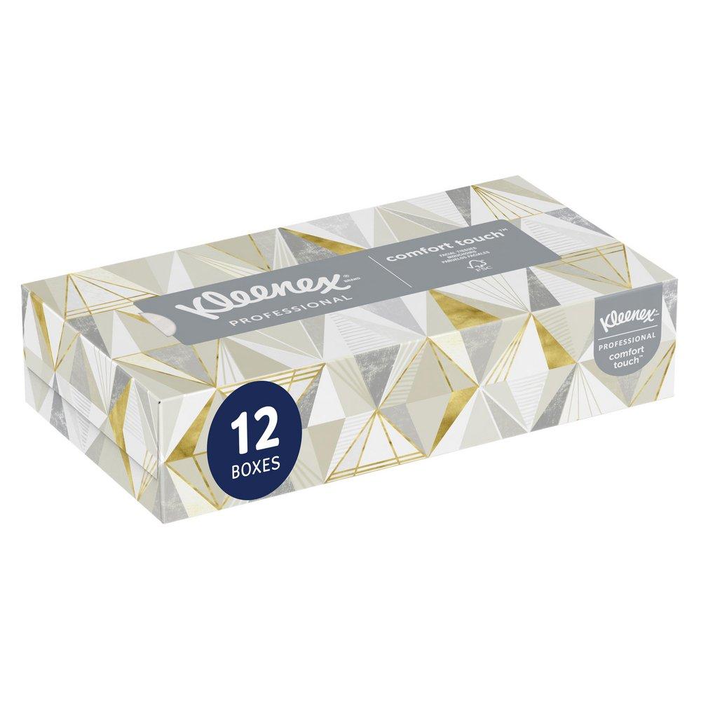 Kimberly Clark White (Case of 12) Facial Tissue 