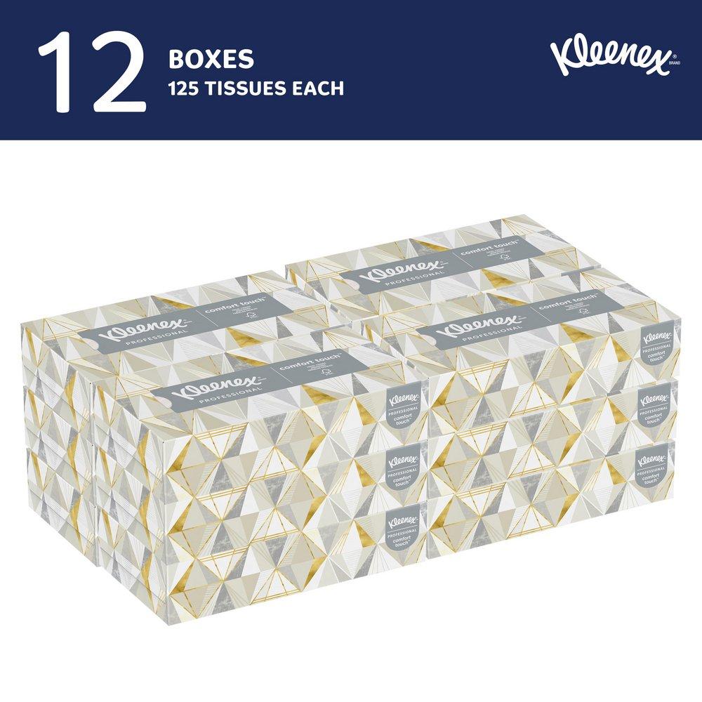 Kimberly Clark White (Case of 12) Facial Tissue 