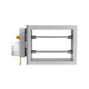 AprilAire Silver Rectangle Damper 