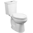 0.92 gpf/1.28 gpf Dual Flush Round Two Piece Toilet in White