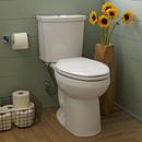 0.92 gpf/1.28 gpf Dual Flush Elongated Two Piece Toilet in White 