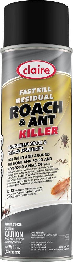 Claire Fast Kill Residual Roach and Ant Killer 