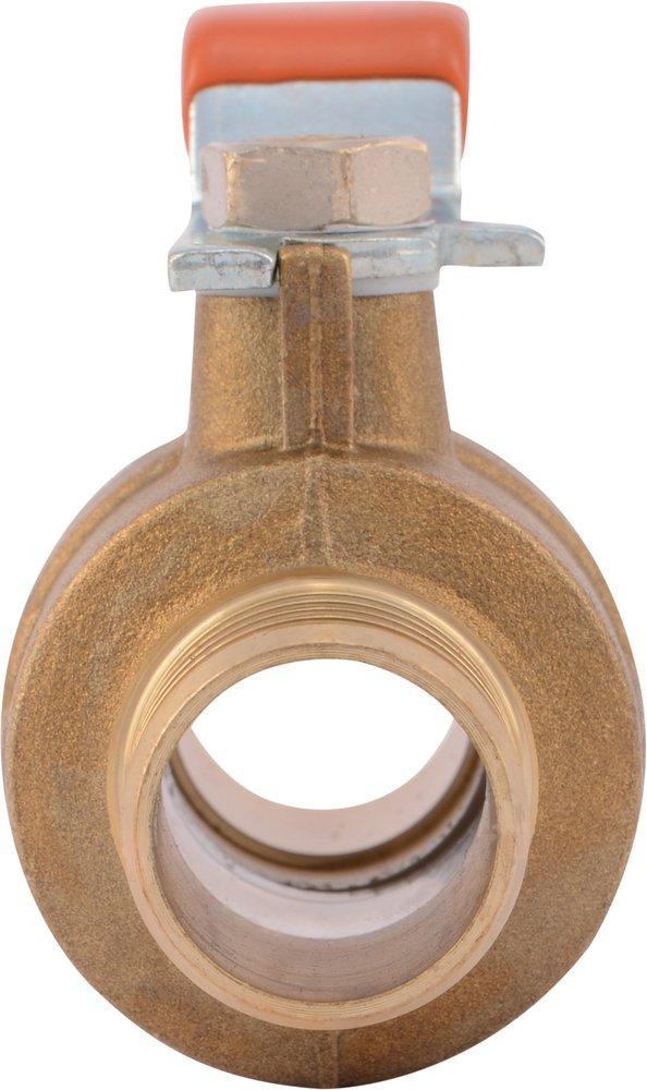 SharkBite&reg; Natural Brass Brass Crimp Ball Valve 